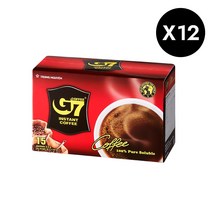 G7 블랙커피, 15개입, 12개, 30g