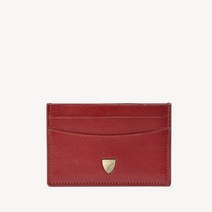 아스피날오브런던 Slim Card Holder 여성카드지갑 레드