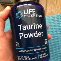 라이프익스텐션 타우린 분말 750mg 가루 300g 12개월