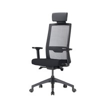 듀오백 Q7 05HLDA-C 메쉬의자 사무용의자 컴퓨터의자, 그레이