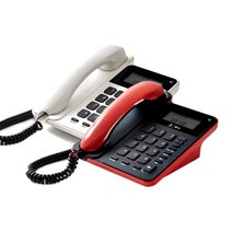 지엔텔 발신자 정보표시 유선 전화기 GS-492C 래드