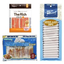 아트박스/더 케이 펫 맛난 치킨간식 3종 세트 TKP-01 (sj), 본품
