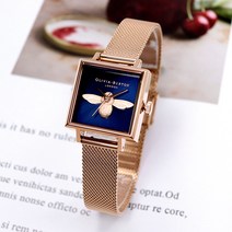 OLIVIA BURTON 3D BEE OB16AM96 벌 스퀘어 메쉬밴드