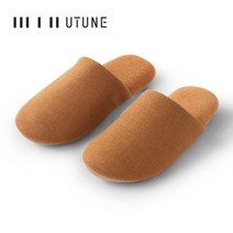 UTUNE-여성용 코튼 린넨 실내 플랫 신발 뮤트 홈 슬리퍼 스웨이드 밑창 나무 바닥 남성 슬라이드 조용한 봄/가을/겨울용