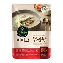 CJ 집밥 비비고 닭곰탕 500g 얼큰한국물요리 된장찌개 부대찌개 소고기국 복날 몸보신 복날음식 삼계탕 도가니탕 감자탕, 3개