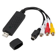비디오테이프 변환 비디오 테이프 USB 플레이어 동영상 파일 vhs to digital converter usb 2.0 video converter audio capture, 협력사, 0.5m, 1개