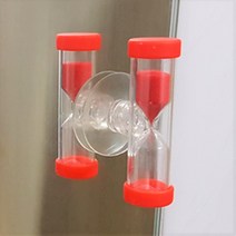 어린이 양치시계 거울부착식 3분모래시계 타이머, 제품선택, 흡착식