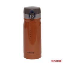키친아트 에코 스텐레스 보온보냉텀블러 350ml 다크캬라멜, 단품