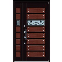현관문 알미늄도어 813 전원주택 펜션 주택현관문, 남마없음, 문짝형, 기본봉키