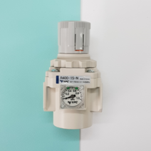 YPC 연우뉴매틱 에어 레귤레이터 R400-15-N 15A PT1/2 압력조절기, R400-15-N(PT1/2)