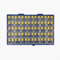 전자 부품 개별 정리 함 케이스 세트 작업 공구 자재 통 상자 용품 도구 박스 수납 소품 파일 작업대 테이, 1