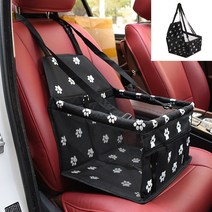 애견카시트 블랙 강아지차량매트 강아지자동차시트