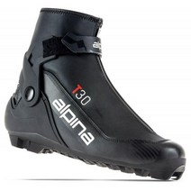 Alpina T30 크로스컨트리 스키 부츠 - 남성, Black/white, 48 EU