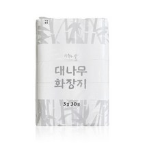 사월의숲 먼지없는 대나무 화장지 3겹 30롤, 단품