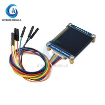 1.5 인치 RGB OLED 디스플레이 모듈 128x128 6 비트 65K 풀 컬러 스크린 SPI 인터페이스 라즈베리 파이/STM32 용 Arduino 내장