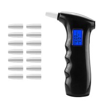 Car Alcohol Breath Tester Meter Breathalyzer Analyzer Detector Kit with Backlight Automobiles Parts, 한개옵션0