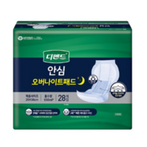 디펜드 남녀공용 안심 장시간용 패드 속기저귀 성인기저귀, 28개입, 1개