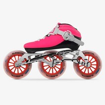 롤러스케이트 2019 원래 Bont 루나 속도 인라인 스케이트 Heatmoldable CarbonFiber 부팅 3*90/100/110mm, 01 Pink child_15 44
