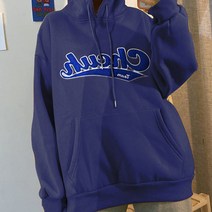 100393C 여성 가을겨울 편한 루즈핏 기모 후드 티셔츠