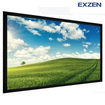 엑스젠 액자형스크린 대형 벽걸이스크린 16:9비율, 180W