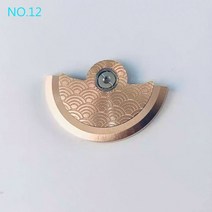 스틸레토망치 티타늄망치 NH35 자동 기계식 시계 무브먼트 남성용 액세서리, 12.NH35