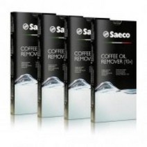 4X SAECO 커피 기름 제거제 - 전자동 커피 머신용 - CA670499 - 10정