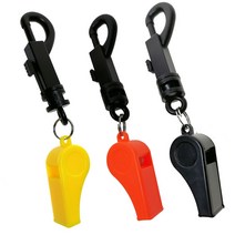 서핑 Eemergency survival whistle 캠핑 용 스냅 후크 카약 낚시 수영 보트, Orange 6pc