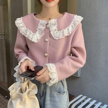 20대 귀여운 여친룩 레이스카라 블라우스 여대생코디 러블리코디 데이트룩 봄