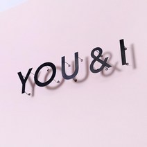 미니 스틸 돌출 명패 스카시 간판 만들기, A