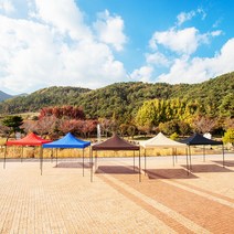 DZB 캐노피 천막 골조+지붕 접이식 포장마차 바람막이 야외 실내 테라스 옥상 그늘막 텐트 행사용, DZ천막3X6 아이보리