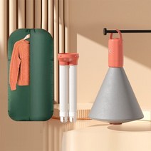 휴대용 의류건조기 에어 히터 선풍기 주름펴기 다기능 건조기, Orange, 미국