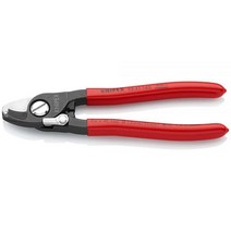 케이블 가위 16.5cm(6-1/2인치) L 1/0 AWG 레드., Shears with Stripper
