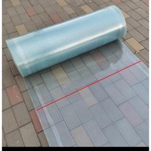 주차장 지붕재 단열 차양 아크릴 지붕 자재 캐노피 렉산 소재 강화 플라스틱 강판 내구성, 폭 1.0m 두께 2.0mm