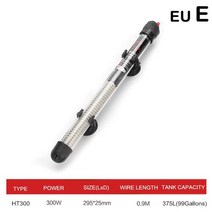 히터봉 110v220v 수족관 물고기 탱크 50w100w R9V3 용 EU 미국 조정 가능한 온도 조절기 히터 막대 잠수정 가열, [05] E, 05 E