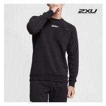 2XU 2XU 글로벌 남성 코듀라 스웨트셔츠_X0LM13831BLK