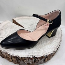 에스콰이아 에스콰이아 여성 사이드 오픈 메리제인 쿠션 정장 구두 5cm J268A