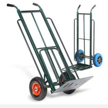 상업용 사각이단 도배 장판 운반용 핸드카 L카 핸드카트 매장 구르마 운반카 끌차 물류창고 밀차, 사각이단 발포바퀴