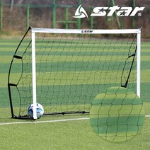 스타 스포츠 휴대용 퀵 셋업 접이식 축구 미니 골 네트 SML 실내 실외 훈련, L