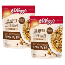 켈로그 프로틴 그래놀라 다크초코볼 450g x2개