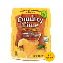 컨츄리타임 레몬에이드 믹스, 6개, 1통, 538g