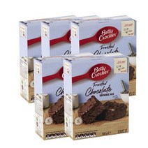 베티크로커 브라우니 믹스 프로스트 초콜릿 500g Betty Crocker Brownie Mix Frosted Chocolate, 5팩