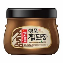 CJ 장 해찬들 명품 집된장 된장찌개 집된장 900g 1세트, 2세트