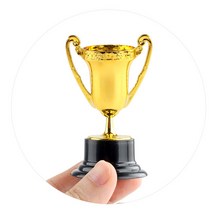 행사 시상식 기념풍 미니 트로피 초소형 태권도 축구 어린이집 유치원, 은