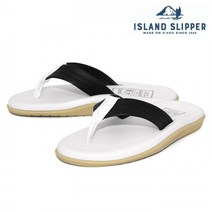 ISLANDSLIPPER 클래식 레더 슬리퍼/조리 PT202-WTBK