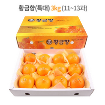 제주 황금향 선물세트 3kg (특대과) 11-13과 / 하우스 노지 고당도 귤 감귤 밀감 레드향 천혜향 카라향 청귤 수라향 신비향 가정용 추석 명절 설 감사 은사 선물 조생 타이벡, 3kg (특대) 11-13과