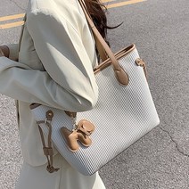 연이랜드 퍼피 팬던트 숄더백 쇼퍼백