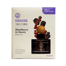 불스원 프리미엄 그라스 차량용 디퓨저, 블랙베리 &체리, 1개