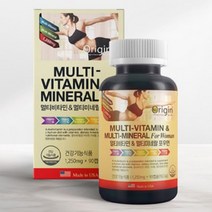 여자 종합 비타민 멀티 필수 영양제 30대 여성 포우먼 미네랄 40대 50대 20대 우먼 여성용 어머니 60대