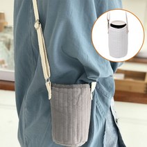 보온보냉 텀블러 보틀 에코백 파우치 가방 DD-10676 제작 병 굿즈 도시락 물병, 그레이