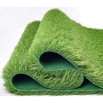 인공잔디 실외 시공 발코니 시뮬레이션 카펫 울타리, 5cm 두께 2 x 0.5m
